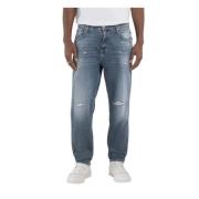 Klassiske Straight Fit Denim Jeans