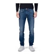 Slim Fit Bomuld Jeans med Elastan