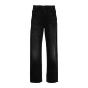 Straight Pierce Wide Trousers