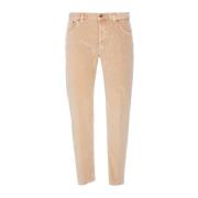 Beige Denim Jeans