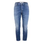 Blå Slim Fit 5-Lomme Jeans