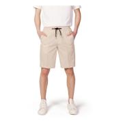 Snørebånd Beige Herre Shorts