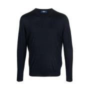 Midnight Blue Cashmere-Silke Sweater