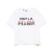 Riot Print Crew Neck T-shirt