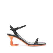 Sort Slingback Sko