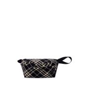 Vintage Check Bum Bag med Equestrian Knight motiv