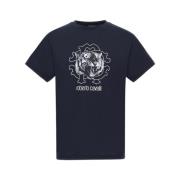 T-shirt med Jaguar-logo og print