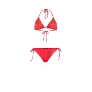 Monogram Bikini Halterneck Trekant Bund