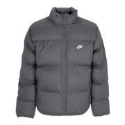 Iron Gray/White Puffer Jacket