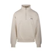 Gros Grain Sweatshirt i Beige