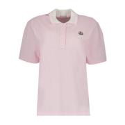 Logo Polo Skjorte Houndstooth Bomuld