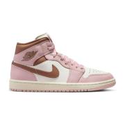 Pink Oxford Brown Mid Sneakers