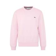 Pink Crewneck Sweatshirt med Lille Logo