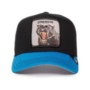 Sort Panther Fan Trucker Cap