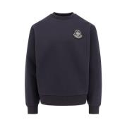 Neopren Sweatshirt med Patch Logo