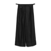 Elegant Wide Leg Trousers