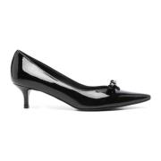 Sort Patent Læder Kitten Heel Pumps