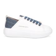 Wembley Hvide Denim Sneakers