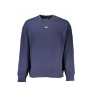 Klassisk Blå Crew Neck Sweater