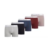 5-Pack Stretch Bomuld Boxers - Multicolor