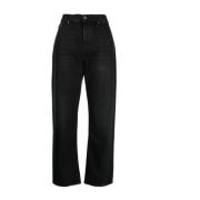 Stilfulde Twisted Seam Denim Jeans