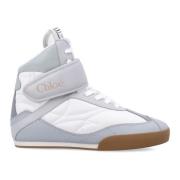 Pastelblå High-Top Sneakers