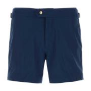 Stilfulde Navy Blue Swim Shorts