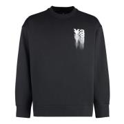 Bomuld Crew-Neck Sweatshirt