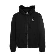 Heart Logo Hoodie Zipper Jakke