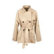 Beige City Trench Coat