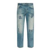 Jeans med logo