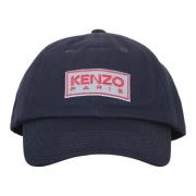 Bomuld Baseball Cap med Front Logo