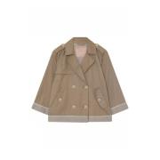 Kort Trenchcoat Blazer