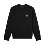 Klassisk Sort Logo Sweatshirt