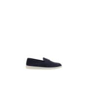 Suede Monogram Loafer Stil