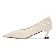 Stiletto Heels Pumps Carol - White