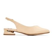 Slingback Ballerinas - Beige