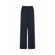 Blå Wide Leg Jeans Pant