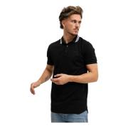 Sort Herre Polo Shirt Forår/Sommer Kollektion