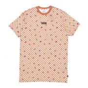 Center Vee Print Tee Kjole