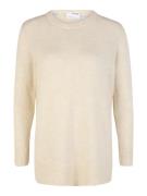 Selected Femme Petite Pullover 'LITTI'  beige