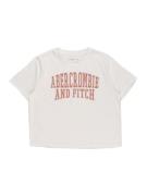 Abercrombie & Fitch Bluser & t-shirts 'READY FOR PLAY SPORTY'  rød / hvid