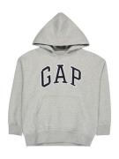 GAP Sweatshirt 'ARCH'  grå-meleret / sort / hvid