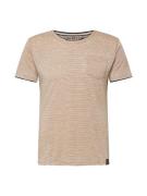 Key Largo Bluser & t-shirts 'KARL-HEINZ'  sand / sort / hvid