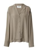 ABOUT YOU x Marie von Behrens Bluse 'Lilia'  taupe