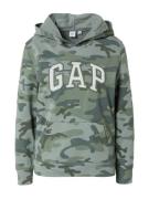 GAP Sweatshirt 'NOVELTY FILL'  grøn / blandingsfarvet