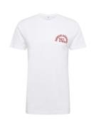 Mister Tee Bluser & t-shirts 'Dream Kebab'  rubinrød / hvid