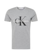 Calvin Klein Jeans Bluser & t-shirts  grå-meleret / sort / hvid