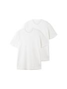 TOM TAILOR Bluser & t-shirts  hvid