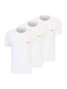 HUGO Bluser & t-shirts  rød / hvid